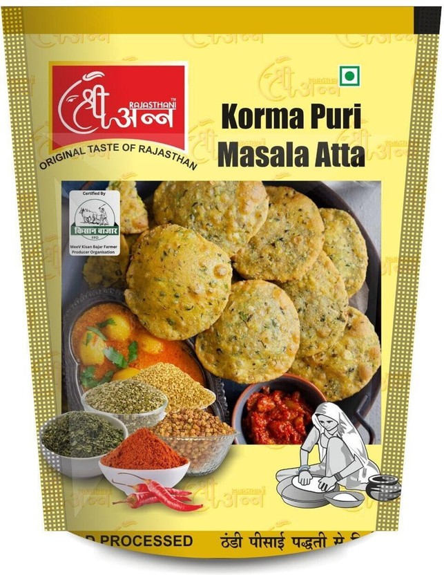 RajasthanishreeAnn Korma Puri atta(500 g)