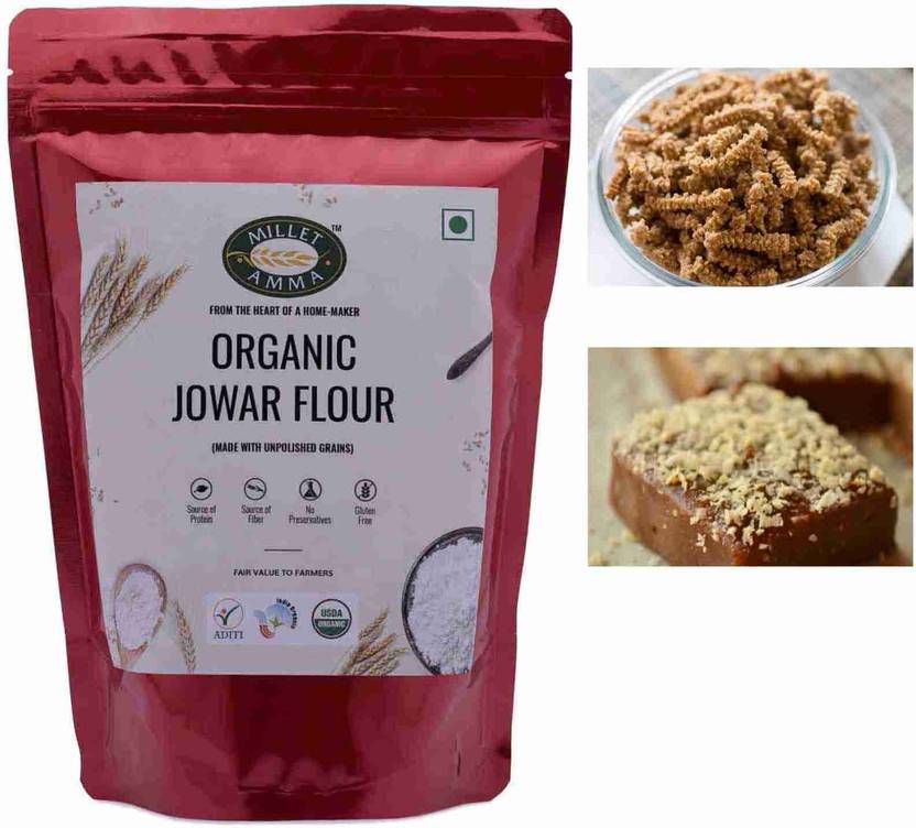 MILLET AMMA Jowar Flour Price in India Buy MILLET AMMA Jowar Flour