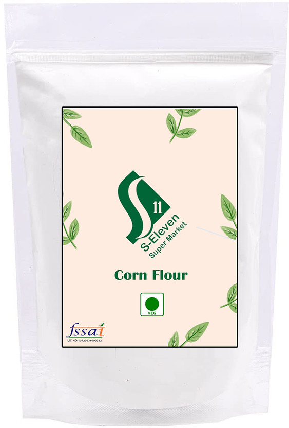 S Eleven Super Market Corn Flour/Maize Flour Baking & Cooking(0.5 kg)