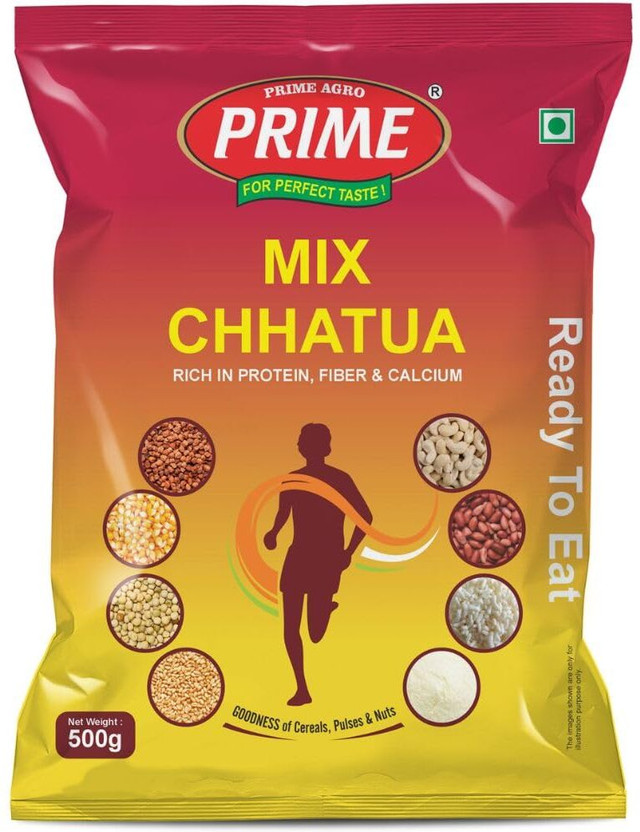 PRIME AGRO Mix Chhatua 500g | Premium Roasted Multigrain Health Mix(500 g)