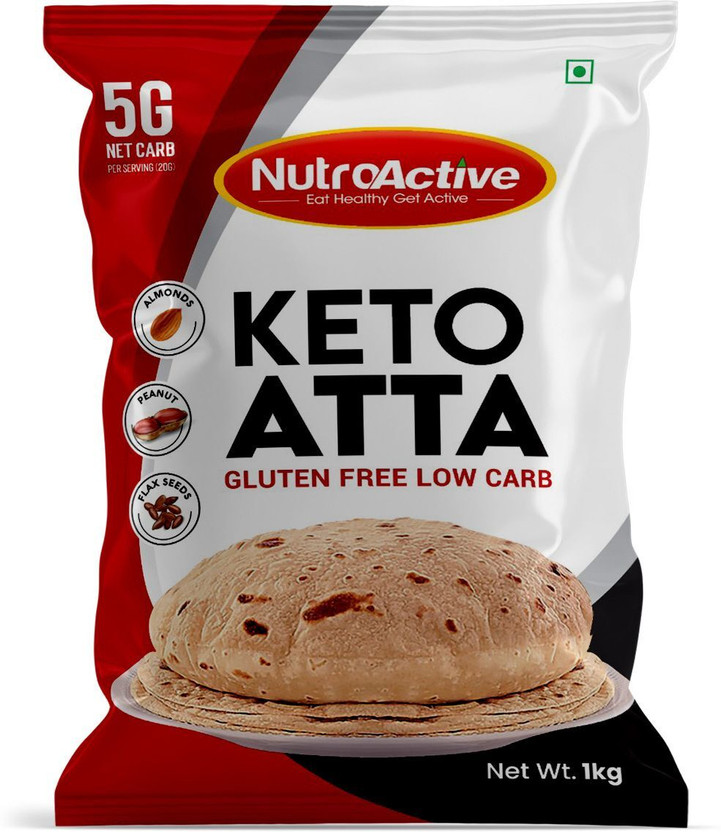 NUTROACTIVE Keto Atta Gluten Free Ultra Low Carb Flour(1 kg)