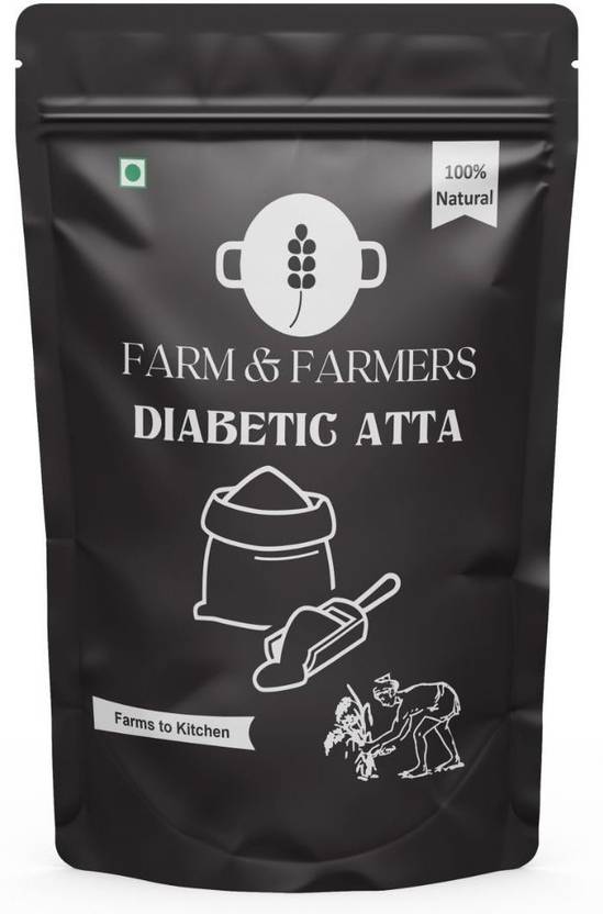 FARMS & FARMERS Diabetes FlourUltra Low Carb & Glycemic IndexSugar Control Low GI Flour 400G