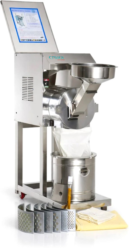 Cinura Atta Chakki Domestic gharghanti commercial fullY Atta Chakki PULVERISER busines purpose use 2 HP Fully Automatic S.S. Pulveriser Flour mill Flourmill