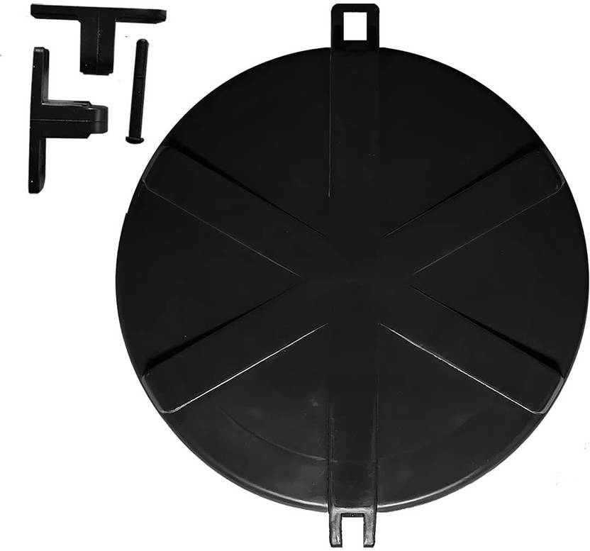 SHRUSTAM Pure Unbreakable Plastic BLACK Water Tank Open & CLOSEING LID