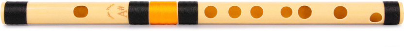 Radhe Flutes Radhe Flutes PVC Fiber A Sharp Bansuri Higher Octave Without Lip-Plate PVC Flute(30 cm)