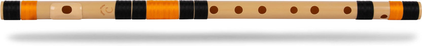 Radhe Flutes C Natural Middle Octave RIGHT Hand (19 Inches) PVC Flute(49 cm)