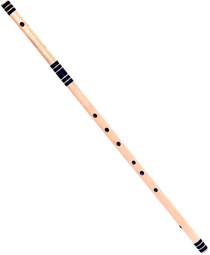 SG MUSICAL Indian Professional E 1 (White) Base Natural Bansuri 30