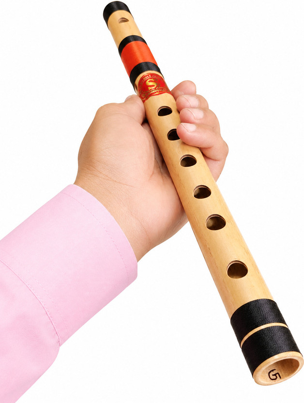 SHAHJI FLUTE G 17 Inch Medium Flute For Biggener And Learner | Best Quality Bamboo Flute | Bamboo Flute(43 cm)