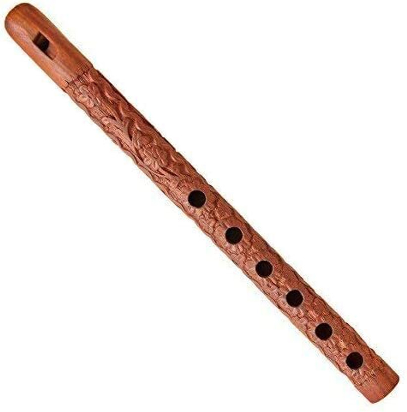 ABNF Wooden Musical Instrument Wooden Flute(34 cm)