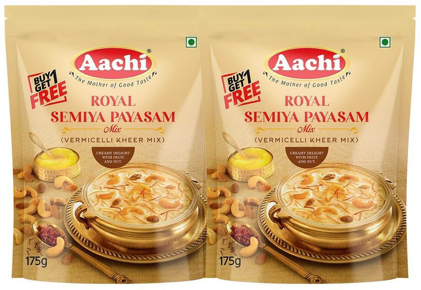 Aachi Royal Semiya Payasam Mix | B1G1 Combo(175 gms)