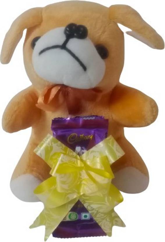 Cadbury Dairy Milk Chocolates with Soft Toy Dog Combo Price in India