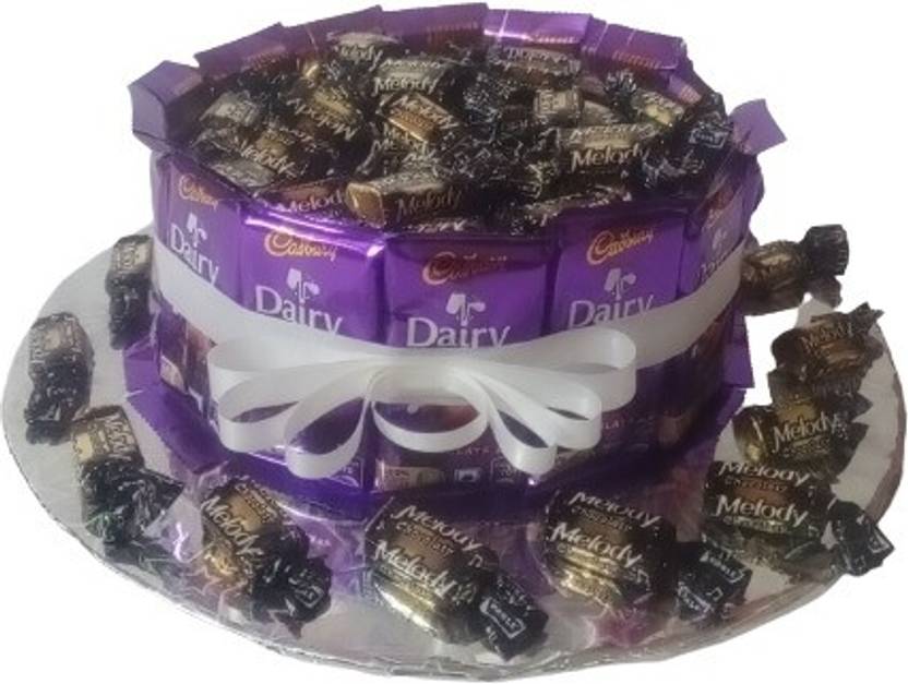 Cadbury Dairy Milk chocolates & Melody toffy hamper Combo Price in