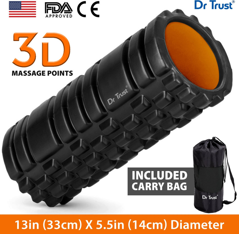 Dr Trust Grid Foam Roller(Length 33 cm)