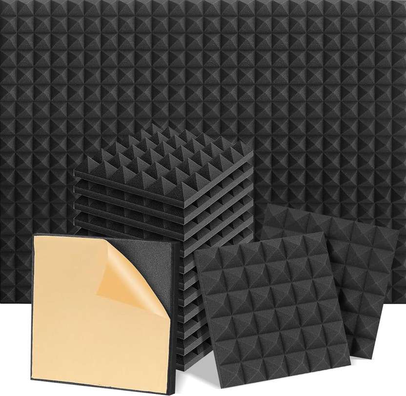 URBAN X Foam Pyramid Wall(9 Panels Black)