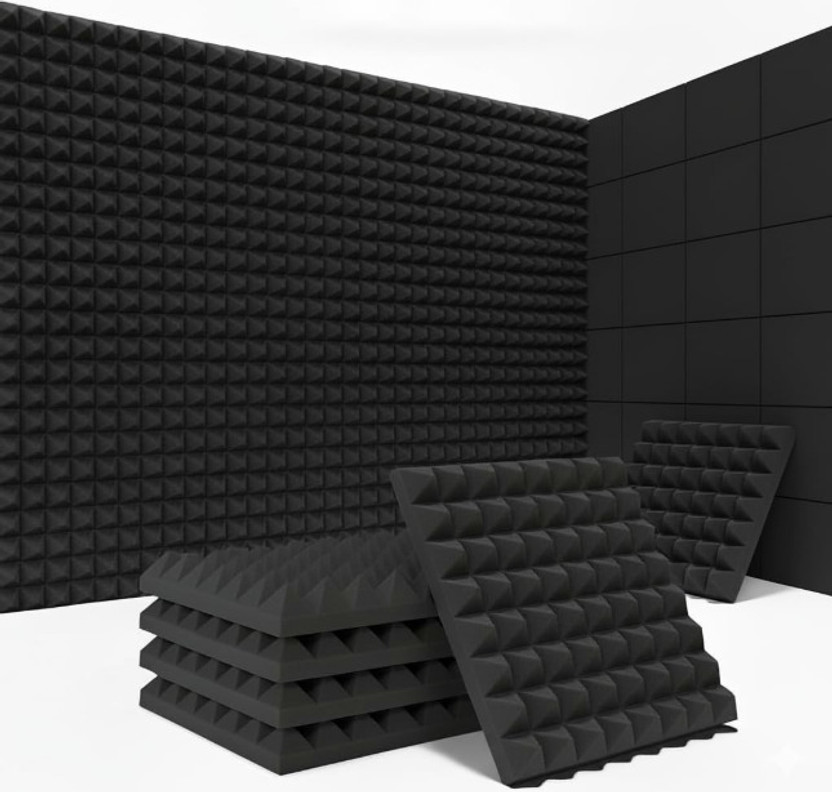 URBAN X Foam Pyramid Wall(18 Panels Black)