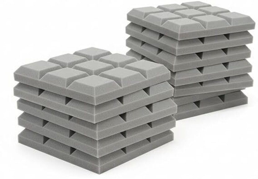 URBAN X Foam Pyramid Wall(18 Panels Grey)