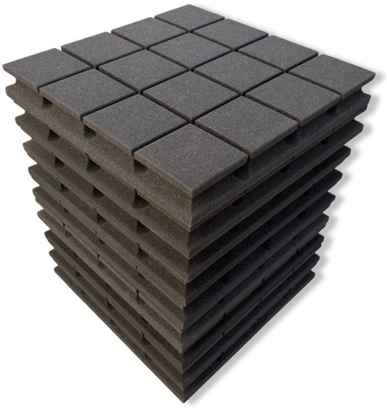 YGM YGM Acoustic Foams Foam Pyramid Wall(9 Panels Black) - Flipkart Deal