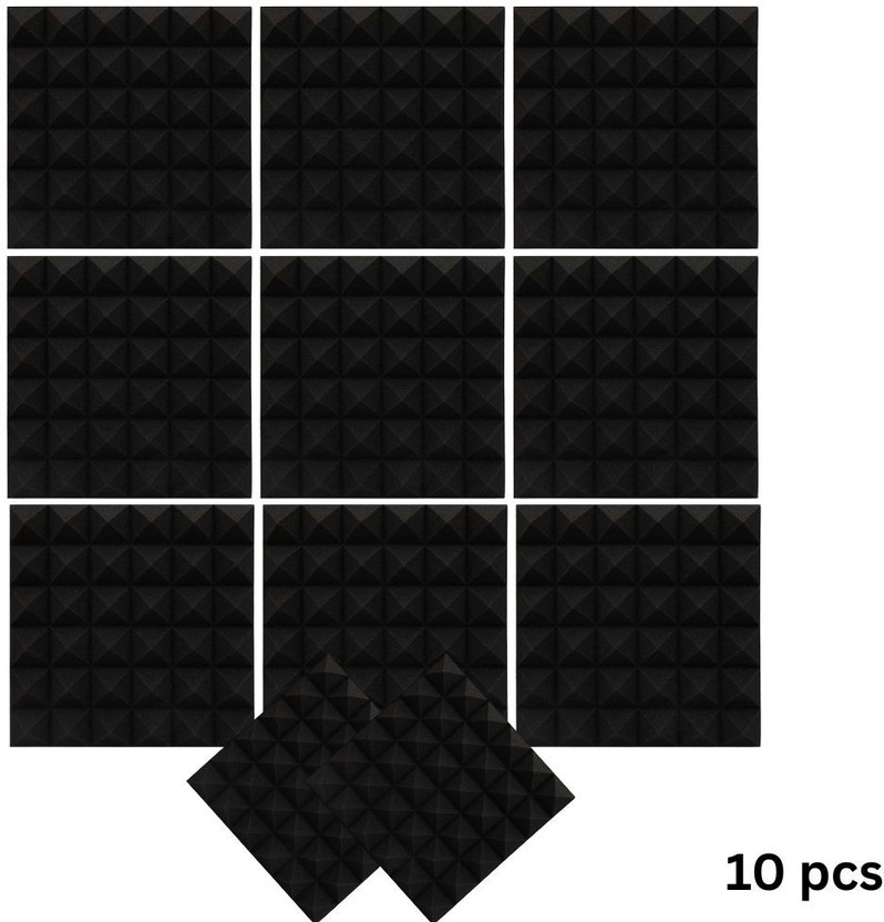 Urban Infotech Foam Wedge Wall(10 Panels Black)