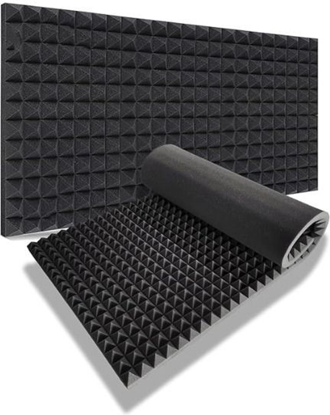 URBAN X Foam Pyramid Wall(1 Panels Black)