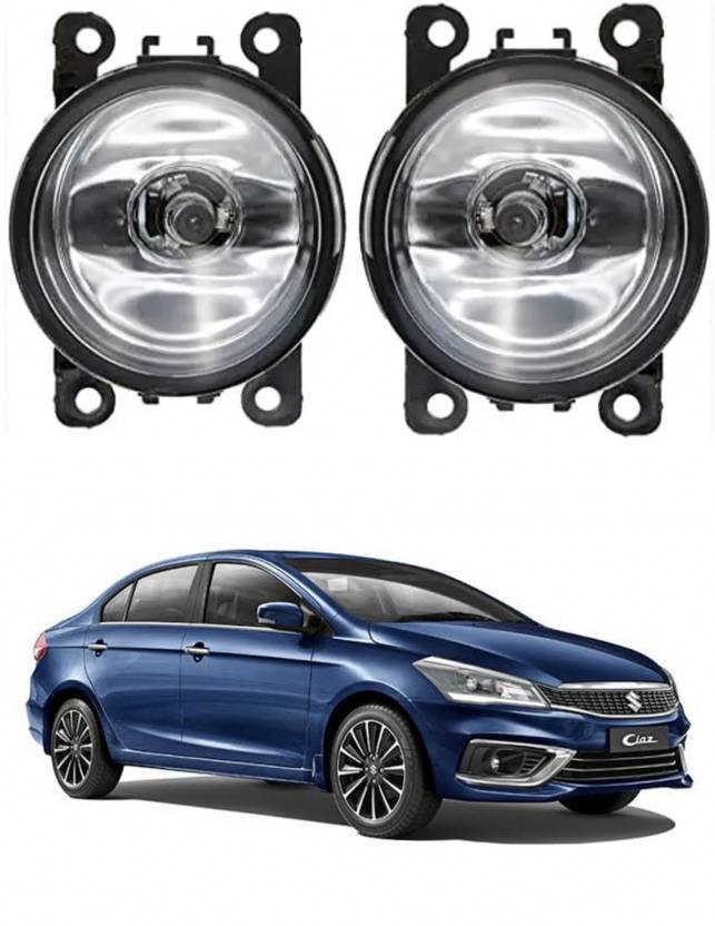 Sigmatech Halogen Fog Lamp Unit for Maruti Suzuki, Tata, Mahindra, Ford