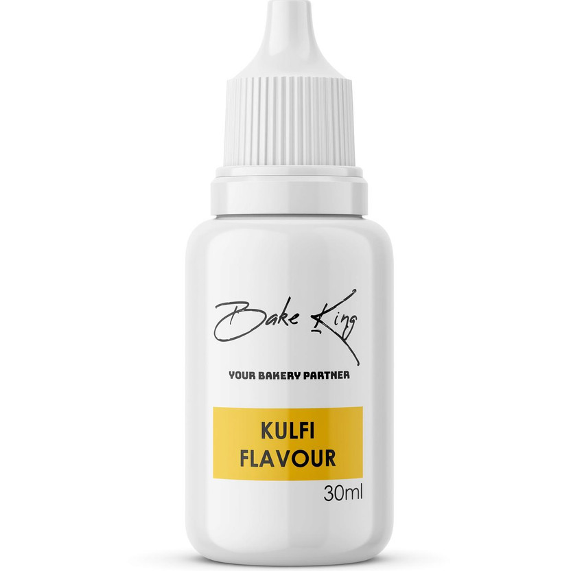 Bake King Kulfi Flavour Food Essence for Baking Cakes, Jams & ice cream 30ml Kesar Kulfi Liquid Food Essence(30 ml)