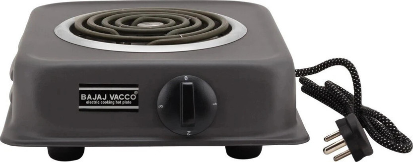BAJAJ VACCO HOT PLATE 1250 WATT HPC-02 Electric Pan(Black)