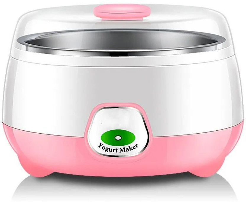 Soflin Automatic Portable Yogurt Making Machine Stainless Steel Container Dahi Maker Yogurt Maker(Multicolor)