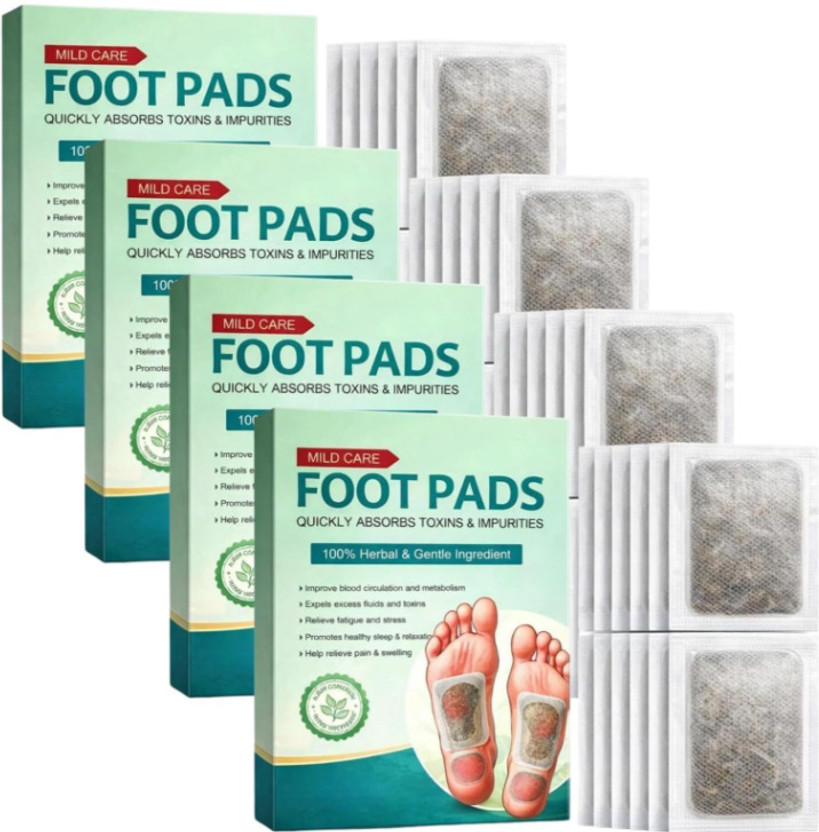 Morviyan Ginger Foot Pad Herbal Detox Foot Care for Daily Wellness Balance Plaster Patch