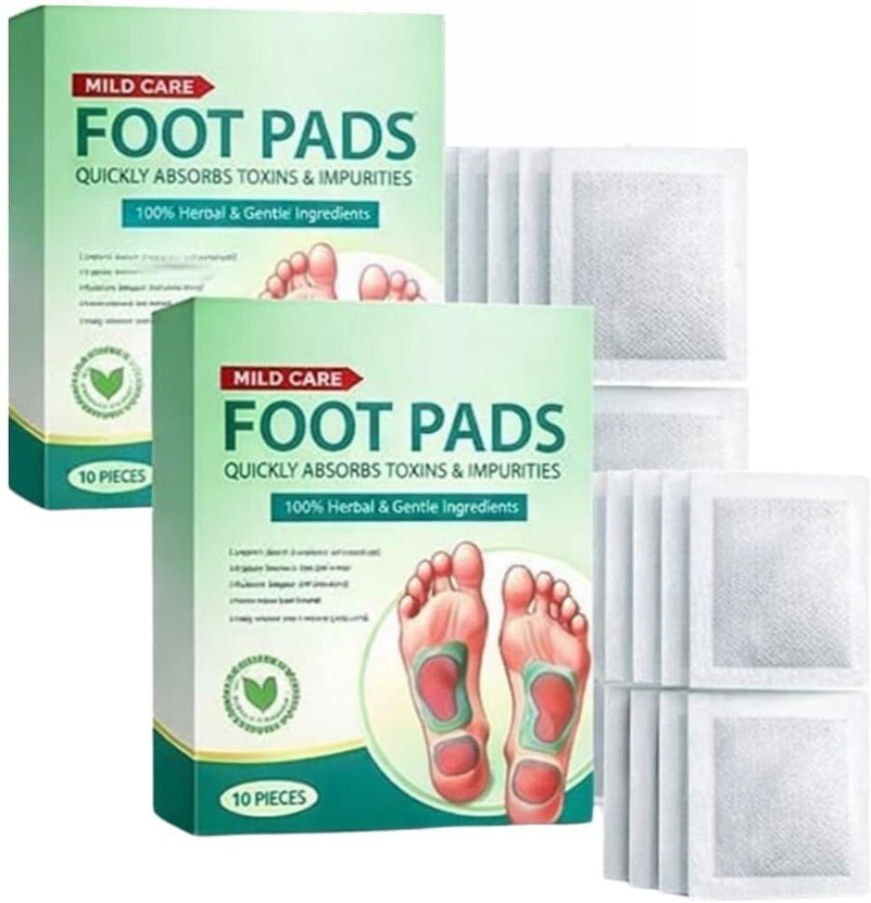 DD99S Herbal Foot Pads for Relaxation & Sleep Support | 10 Pieces Pack Plaster & Patch(20 Patches)