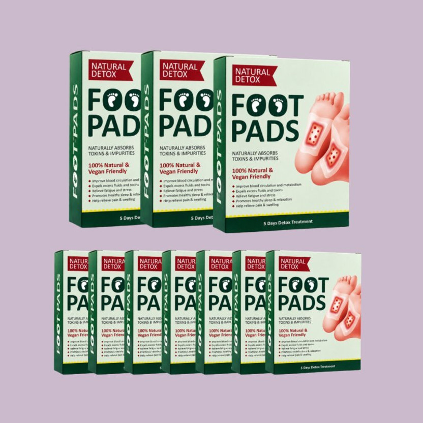 LUXORIO Foot Harmony Comfort Wellness Detox Kit Pack of 10