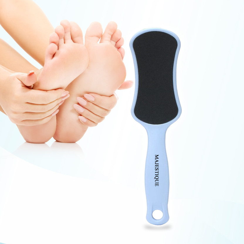 MAJESTIQUE Foot Scrubber for Dead Skin, Callus Remover for Feet, Professional Pedicure