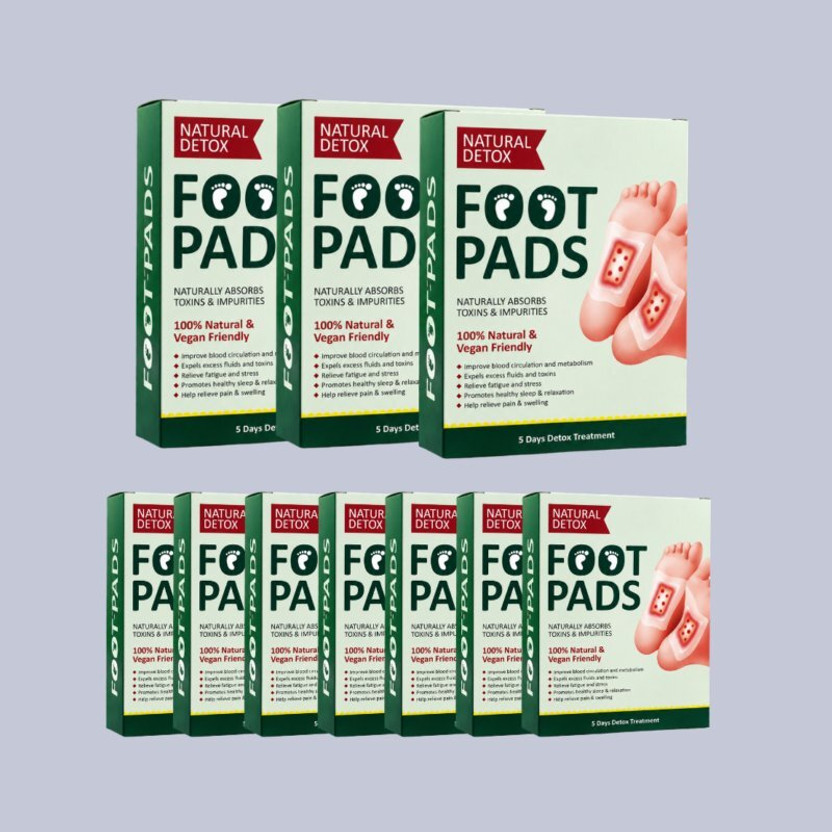 LUXORIO Foot Relax Recovery Harmony Detox Wellness Kit Pack of 10