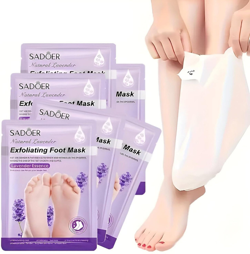 Hetam Hetam Foot Mask Lavender 163 For Dead Skin Removal Natural Exfoliator For Skin - Flipkart Deal