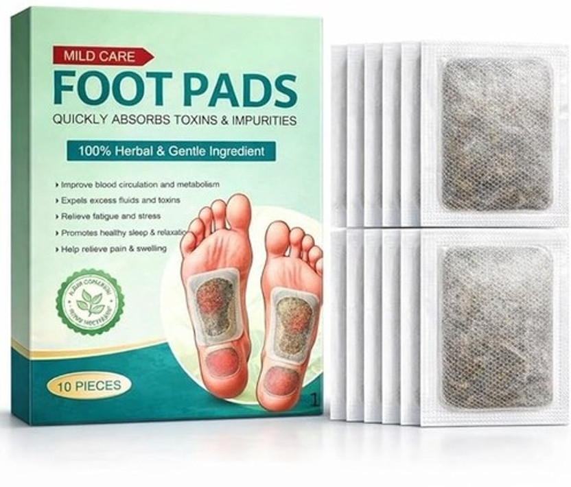 ANTUSH NATURAL Ginger Detox Foot Pad | For Natural Detox For Deep Tranquility