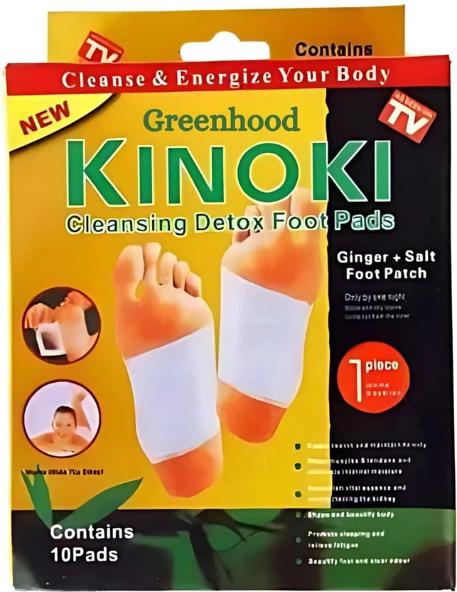 R A Products Organic Premium Detox Foot Pad, Cleansing Toxin Remover Foot Patches
