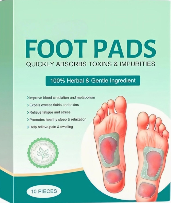 shaurya ecommerce BHUMICARE foot detox foot patch pack of 20 buy 10 get 10 free