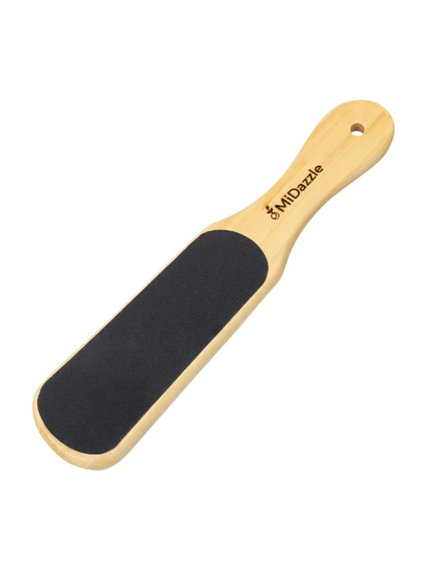 Omidazzle Omidazzle Double Sided Wooden Foot File Scrubber for Dead Skin, Callus Remover & Pedicure - Flipkart Deal