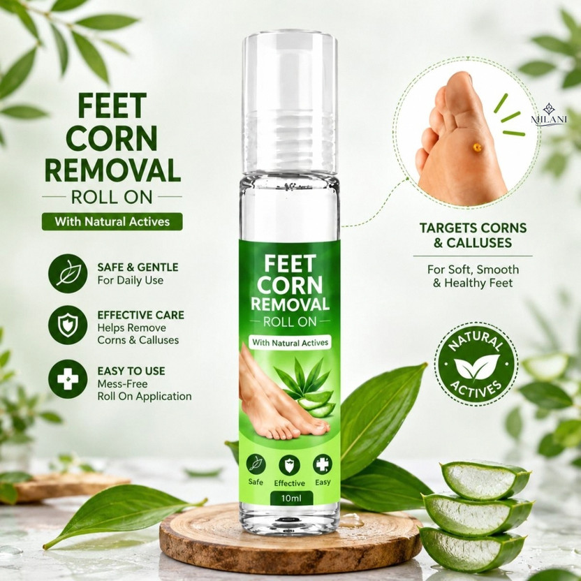 MILANI feet corn removal roll on home use | Superior Quality Feet Corn Removal Roll On
