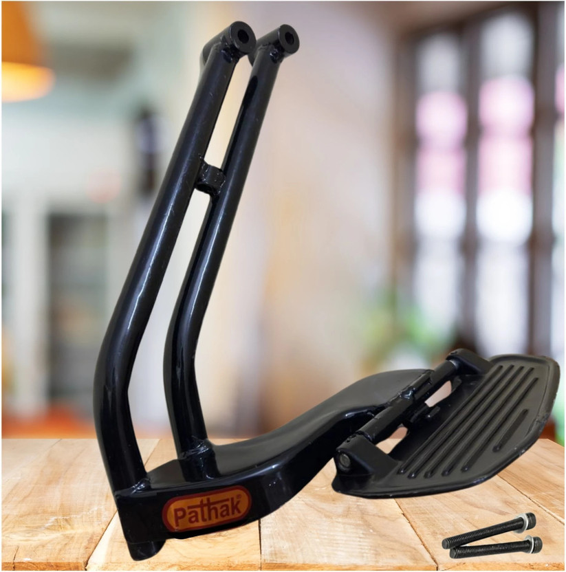 PATHAK Compatible for Chetak EV, Rear Left Made of Heavy Duty Material Foot Rest(Black)