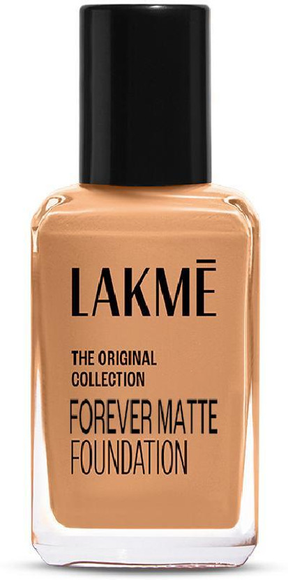 Lakmé FOREVER MATTE FOUNDATION for Superior Coverage,Vit E,lightweight & water-resist Foundation(Coral, 27 ml)