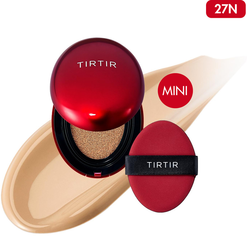 Tirtir Tirtir All Mask Fit Red Cushion Foundation, Full Coverage, #27N Camel Foundation(#27N Camel, 4.5 g) - Flipkart Deal