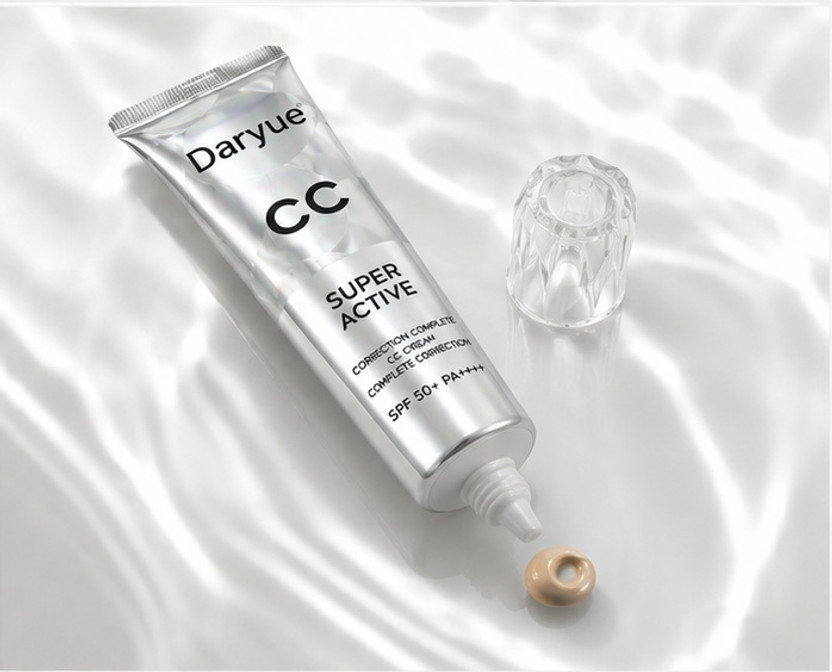 DARYUE Daily Use CC Cream with SPF Protection Smooth Coverage Foundation(Beige, 40 ml)