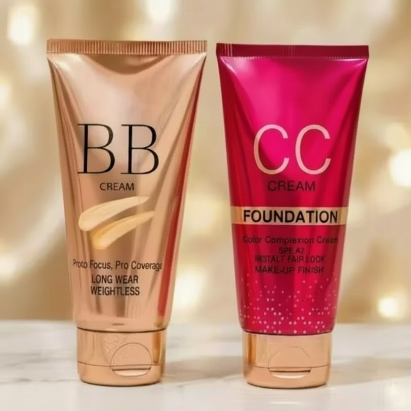 Kites beauty BB+CC GLOVE CREAM FOUNDATION FULL COVERAGE Foundation(BEIGE, 60 g)
