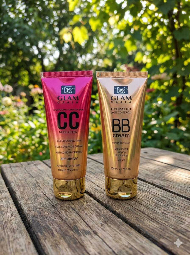 DIVA4EVR New BB & CC Cream Combo|High Coverage|Long Wear|Weightless|Color Correcting Foundation(MULTICOLOR, 100 ml)