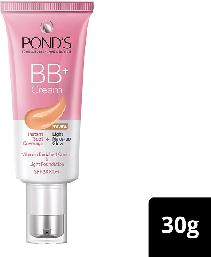 POND's White Beauty BB+ Cream 02 Medium Foundation(Natural, 30 g)