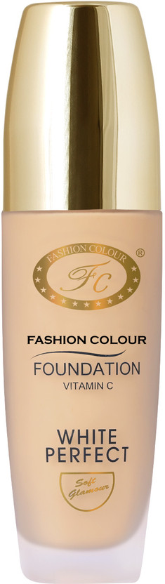 FASHION FASHION COLOUR Foundation Vit-C White Perfect - Blendable, Waterproof, Lightweight & Non-Cakey Foundation(Sun Beige, 40 ml) - Flipkart Deal