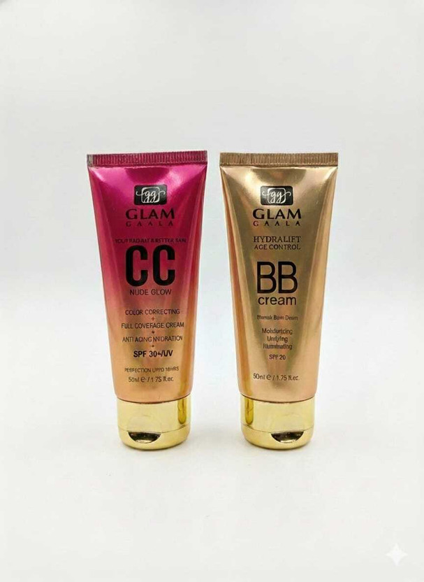 DIVA4EVR Best BB & CC Cream Combo|High Coverage|Long Wear|Weightless|Color Correcting Foundation(MULTICOLOR, 100 ml)