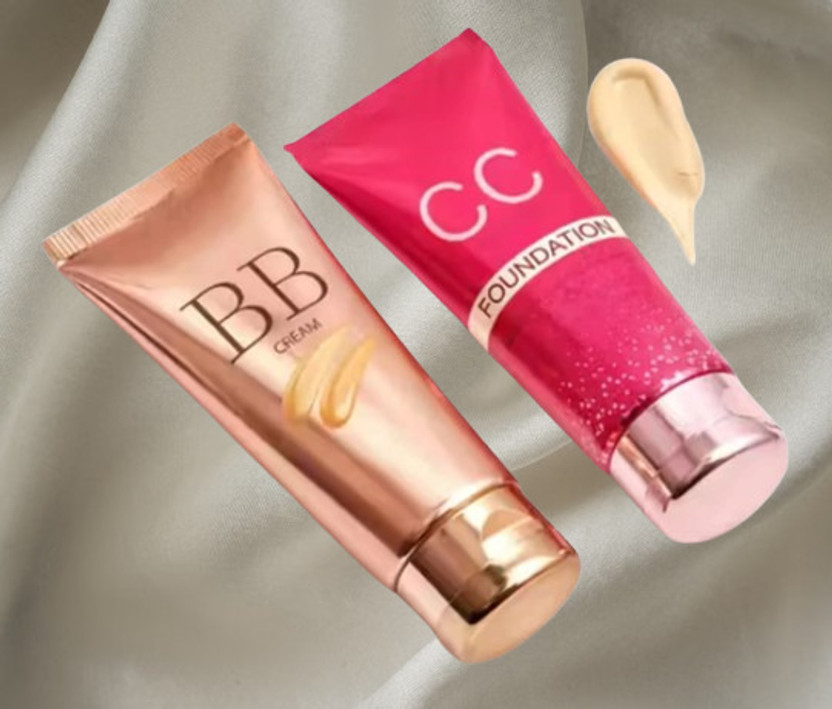 negri-fit BB Cream & CC Cream Combo Makeup Foundation Cream for Women bg1 Foundation(multi, 60 ml)