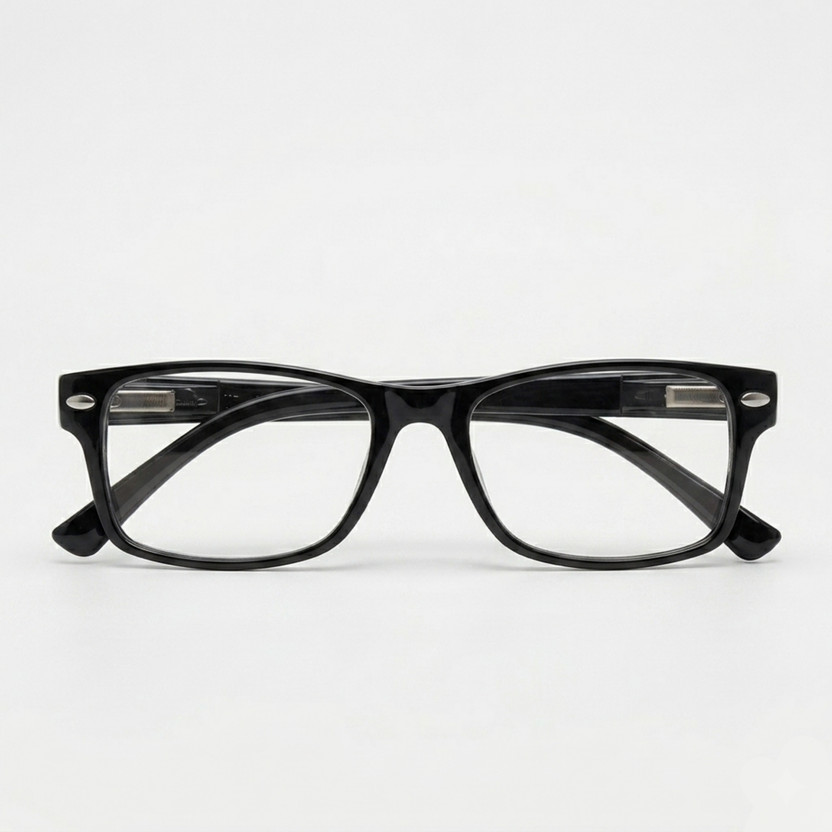 hubofopticals Full Rim (+1.25) Rectangle Reading Glasses(50 mm)
