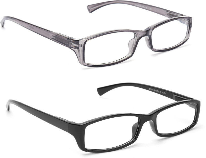 HEXXA Full Rim (+1.00) Rectangle Reading Glasses(50 mm)
